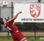 KP: SK Mirovice - Jiskra Třeboň 3:3